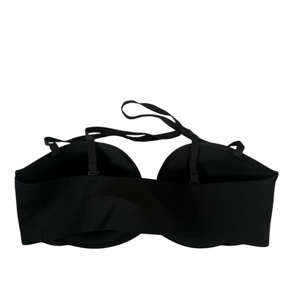 VICTORIA’S SECRET black strapless bandeau bra. The Bench 2-in-1 Strap/less Bra - Picture 2 of 6